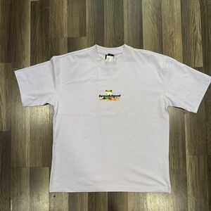 H&M Oversize Sleeve Tee with Vibrant Graphic